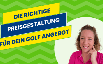 Preisgestaltung für dein Golf Angebot