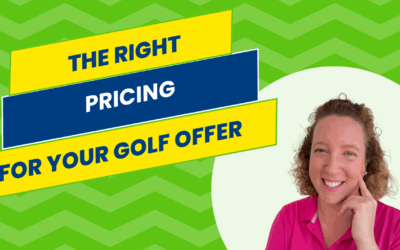 Pricing your golf offer